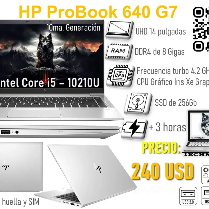 HP ProBook 640 G7's photo #1