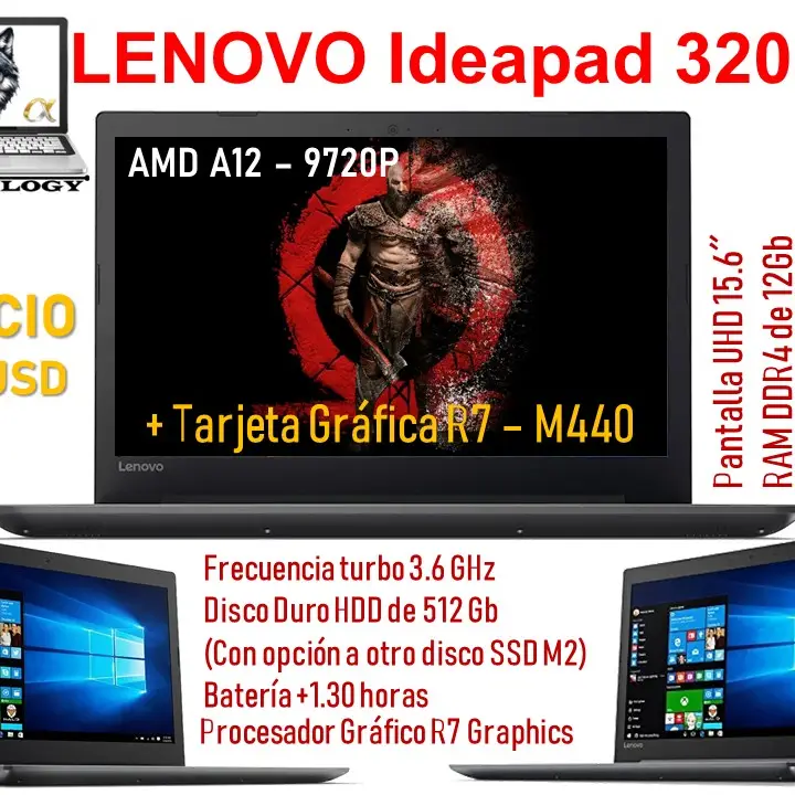 Lenovo Ideapad 620's photo #1