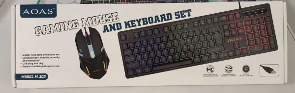 Teclado AOAS M300's foto | Alpha Technology |  BizneCubano