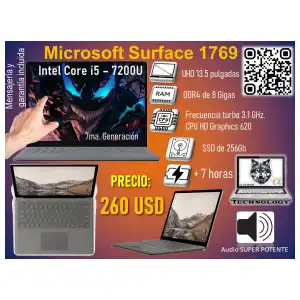 Microsoft Surface 1769 miniatura 1